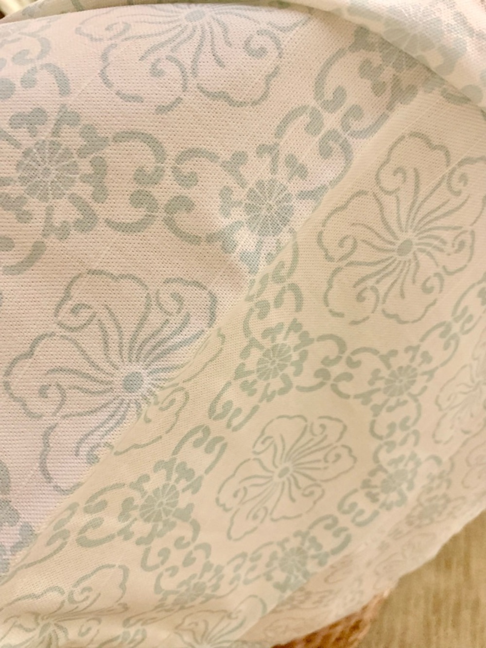 Martha Stewart Pillow Shams, Light Green and White